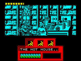 Red Heat screenshot 2 for ZX Spectrum